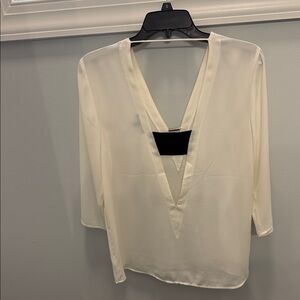 Elegant V-Neck Women's Top NWOT